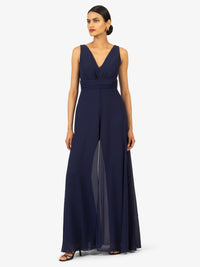 KRAIMOD Overall mit Weit geschnittene Hosenbeine | navy
