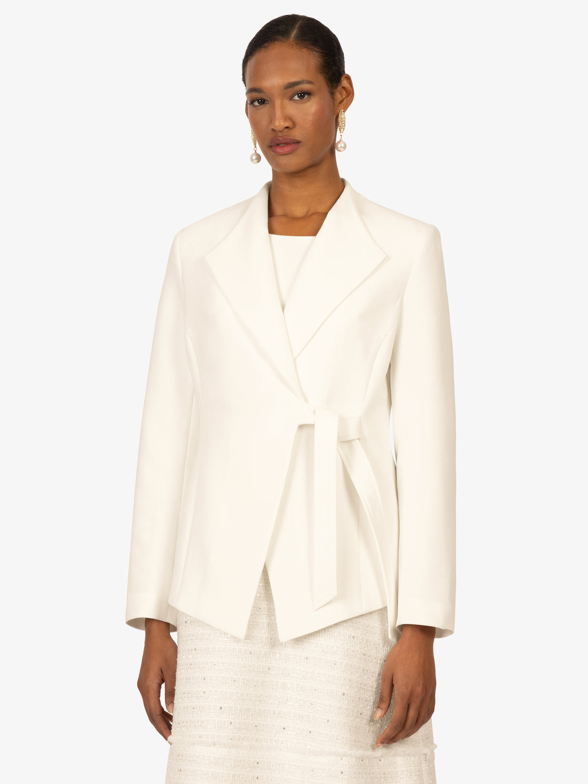 KRAIMOD Raffinierter Blazer mit Schalkragen | creme