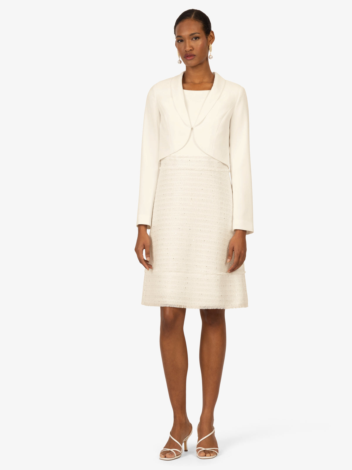 KRAIMOD Klassischer Blazer in klassischer Form | creme