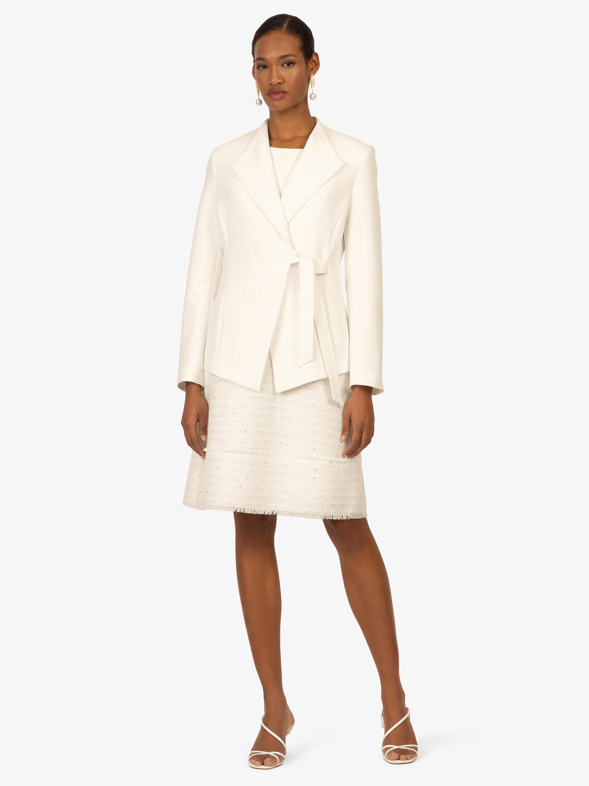 KRAIMOD Raffinierter Blazer mit Schalkragen | creme