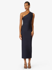 KRAIMOD Bandagekleid mit Off-Shoulder-Ausschnitt | navy
