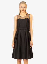 KRAIMOD Cocktailkleid mit Reißverschluss | schwarz