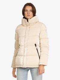 KRAIMOD Outdoor-Steppjacke gerader Schnitt | cream