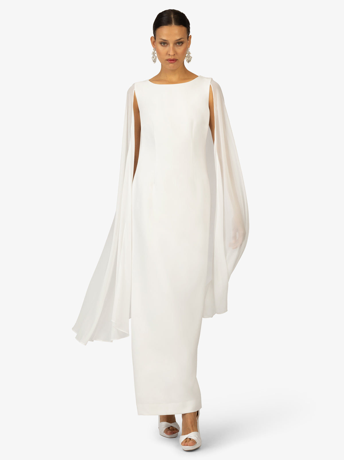 KRAIMOD Abendkleid in Elegantem Design | creme