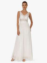 KRAIMOD Kleid mit Monochromes und Attraktive Design | weiss