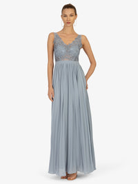 KRAIMOD Kleid mit attraktivem Design | dusty blue