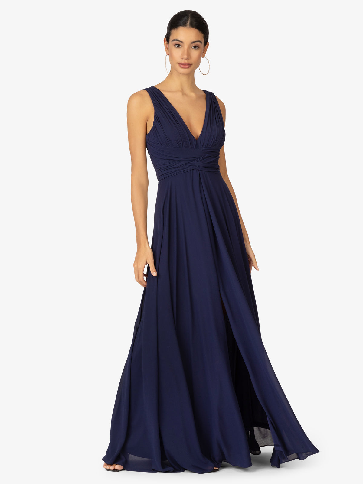 KRAIMOD Abendkleid mit Rückenausschnitt | navy