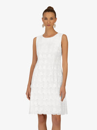 KRAIMOD Brautkleid im auffälliges Allover-Design | white