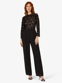 KRAIMOD APART Overall im Materialmix | schwarz
