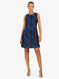 KRAIMOD Cocktailkleid in lässigem Charakter | black-blue