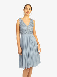 KRAIMOD Cocktailkleid | dusty blue