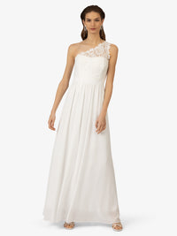 KRAIMOD Abendkleid mit Rückenausschnitt | weiss
