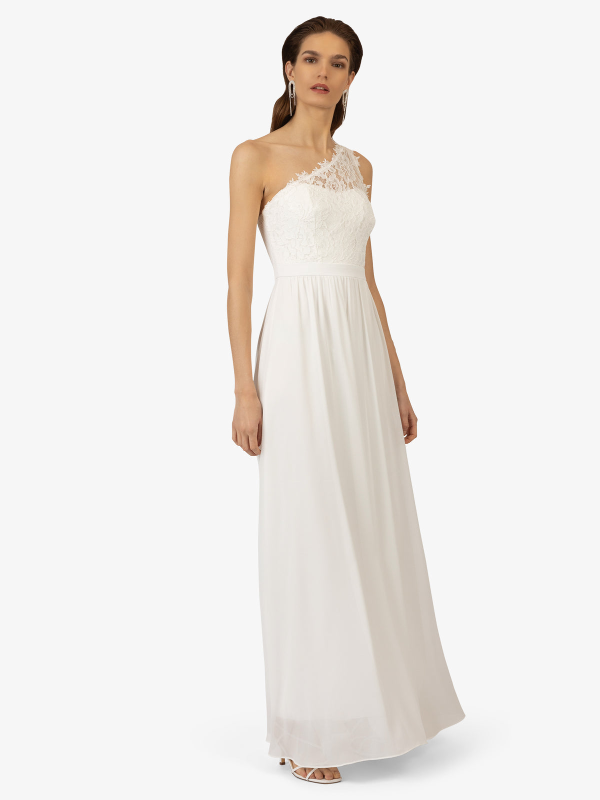 KRAIMOD Abendkleid mit Rückenausschnitt | weiss