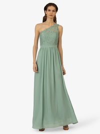 KRAIMOD Abendkleid mit Rückenausschnitt | hellgrün