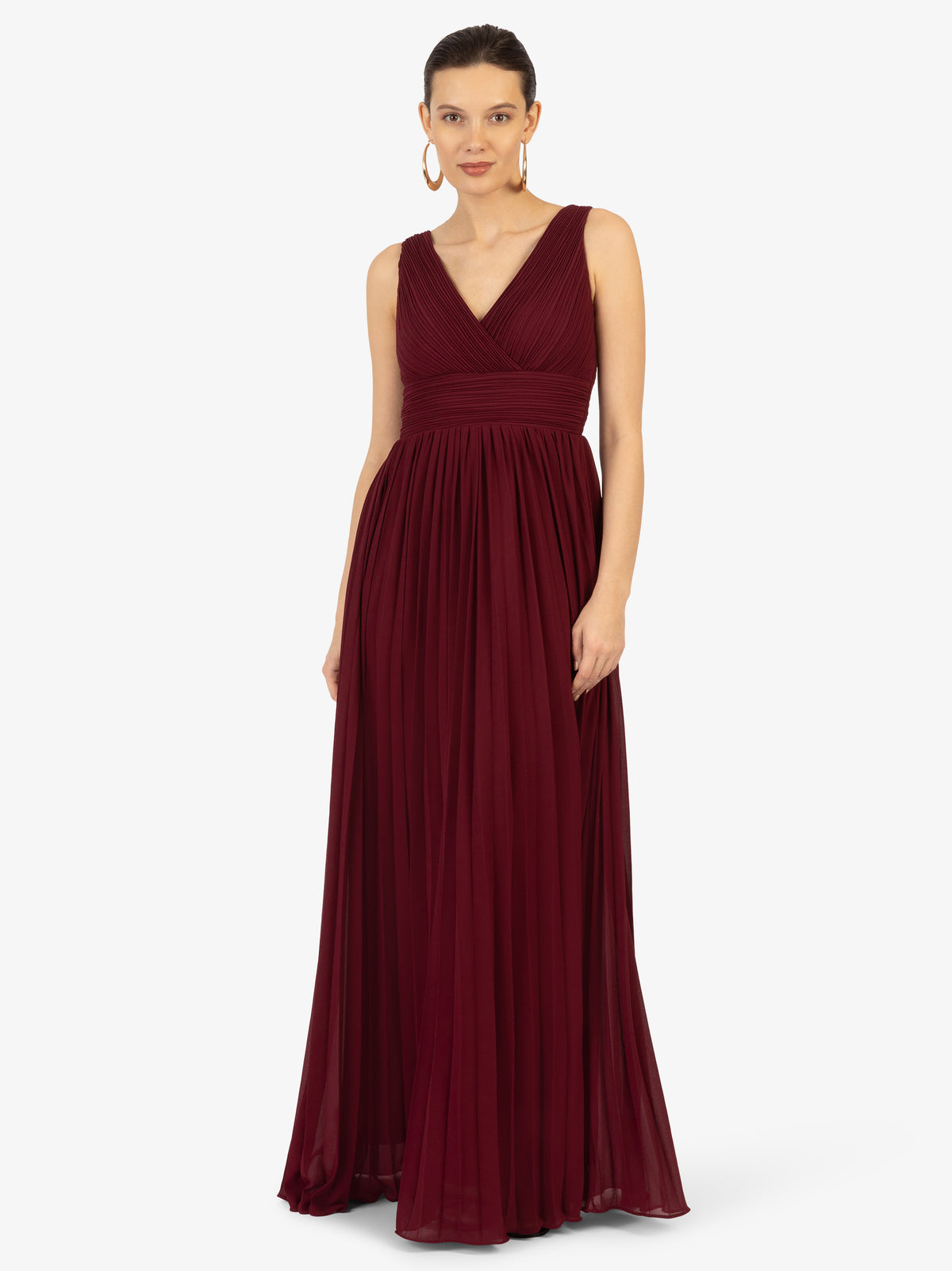 KRAIMOD Abendkleid | bordeaux