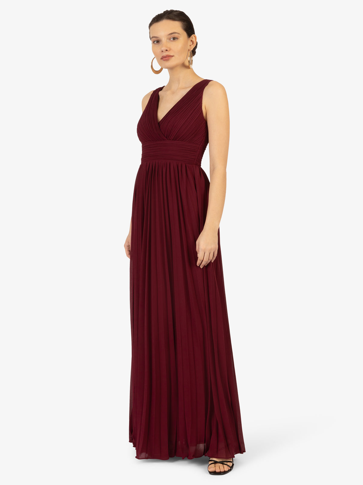 KRAIMOD Abendkleid | bordeaux
