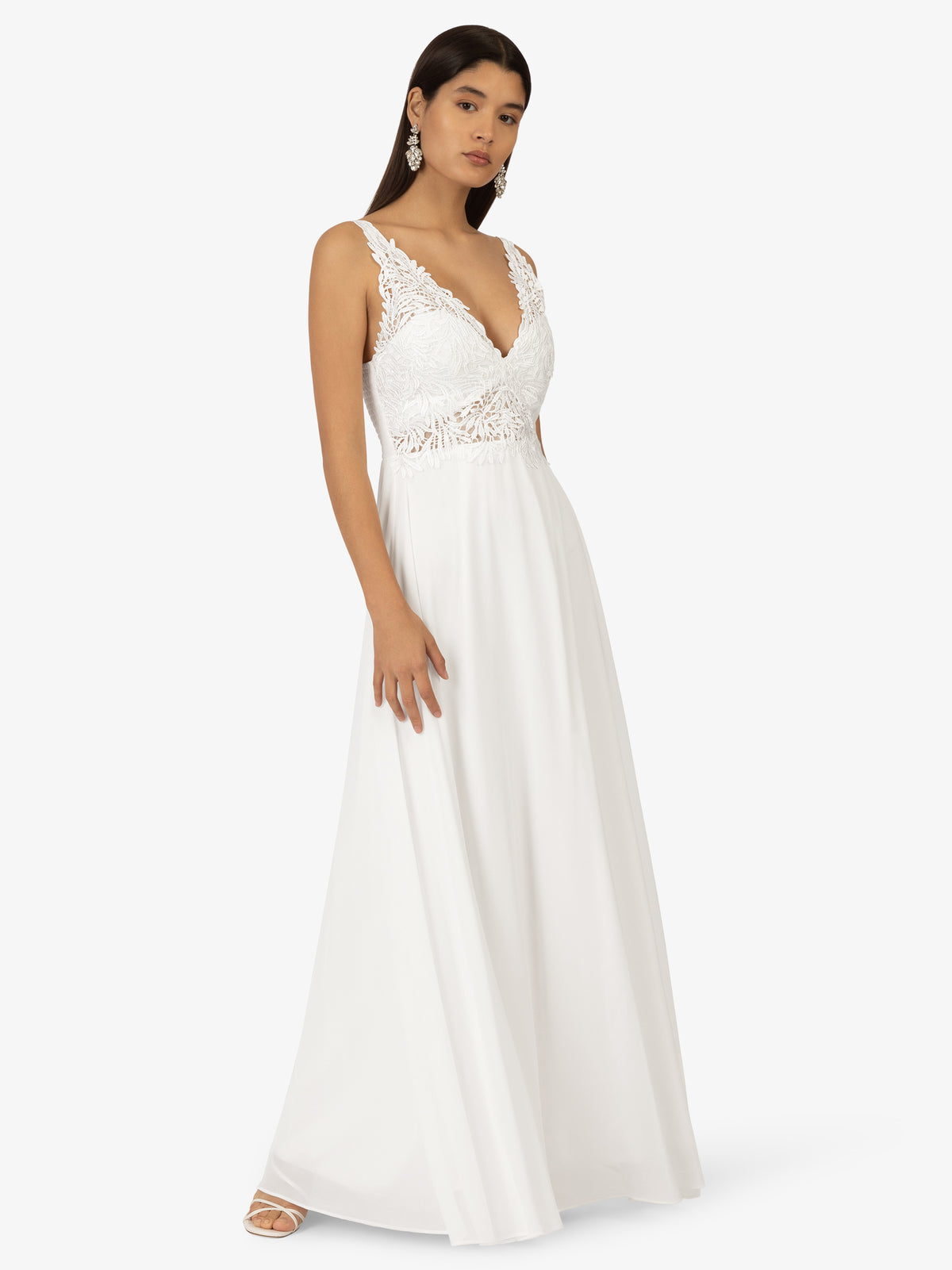 KRAIMOD Abendkleid | weiss