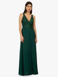 KRAIMOD Abendkleid | dunkelgrün