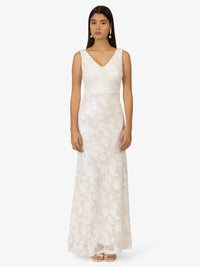 KRAIMOD Paillettenkleid | weiss