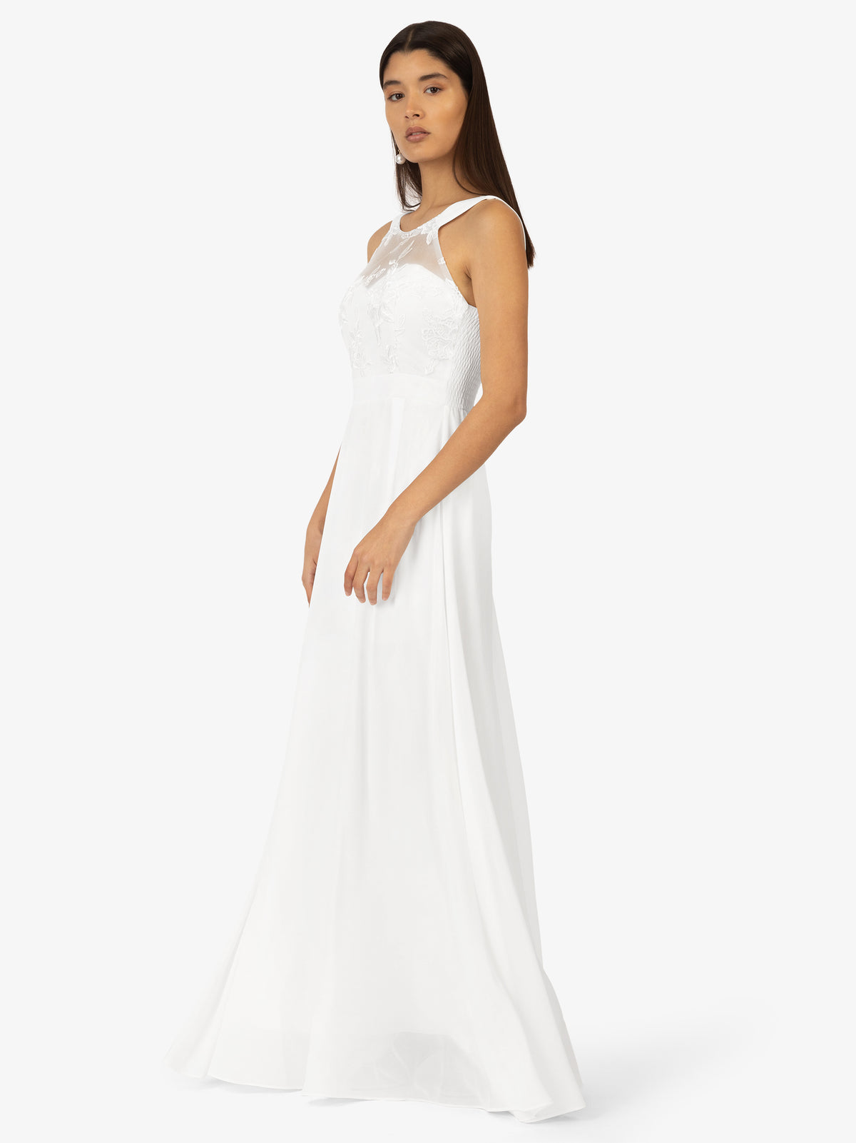 KRAIMOD Abendkleid | weiss