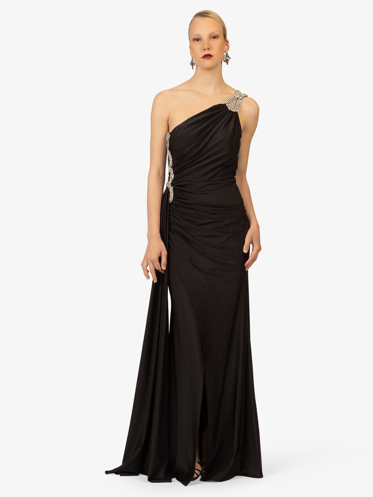 KRAIMOD Abendkleid In Eleganter, körperbetonter Passform | schwarz
